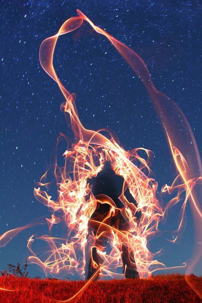 Photo with exposure Photo with exposure